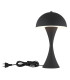 Dima Bedside Table Lamp Matt Black 1x E27-4