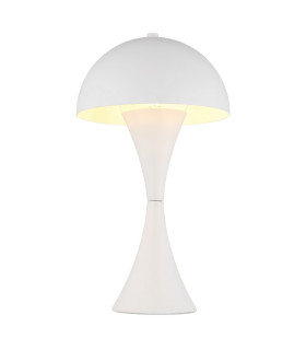 Dima Bedside Table Lamp White Matt 1x E27-1