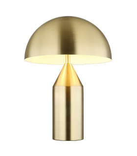 Atoma Bedside Table Lamp Brass-Coloured Matt 2x E27-1