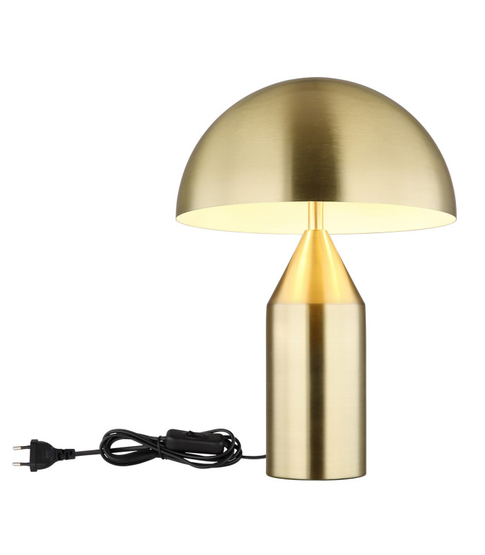 Atoma Bedside Table Lamp Brass-Coloured Matt 2x E27-4