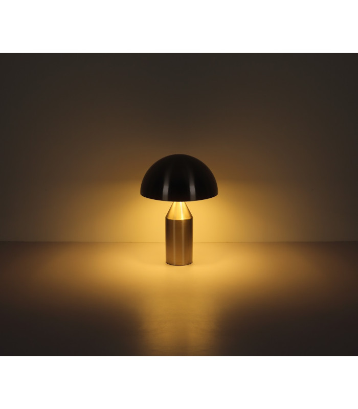 Atoma Bedside Table Lamp Nickel Matt 2x E27-6