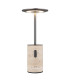 Travertin 12cm Integrated LED Table Lamp Grey LED 3000K Touch Dimmer-3