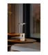 Travertin 12cm Integrated LED Table Lamp Grey LED 3000K Touch Dimmer-6