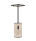 Travertin 12cm Integrated LED Table Lamp Grey LED 3000K Touch Dimmer-7