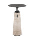 Travertin 20cm Integrated LED Table Lamp Grey Gold LED 3000K Touch Dimmer-2