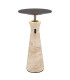 Travertin 20cm Integrated LED Table Lamp Grey LED 3000K Touch Dimmer-1