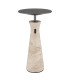 Travertin 20cm Integrated LED Table Lamp Grey LED 3000K Touch Dimmer-2