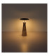 Travertin 20cm Integrated LED Table Lamp Grey LED 3000K Touch Dimmer-5
