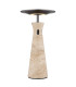 Travertin 20cm Integrated LED Table Lamp Grey LED 3000K Touch Dimmer-7