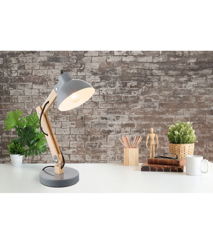 Tongariro Desk Task Lamp Grey 1x E27-2