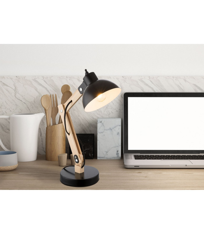 Tongariro Desk Task Lamp Black 1x E27-2