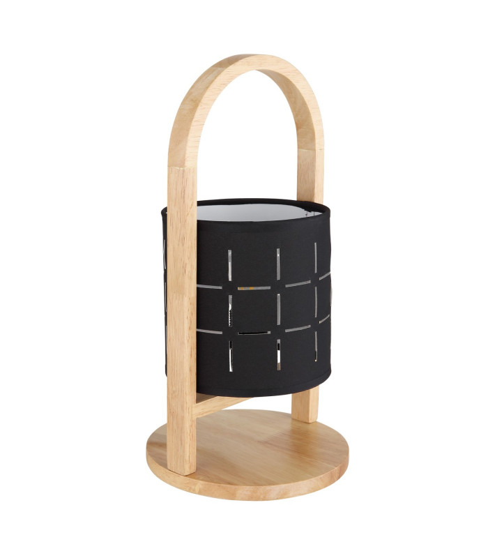 Ninja Bedside Table Lamp Natural Color Black 1x E14-2
