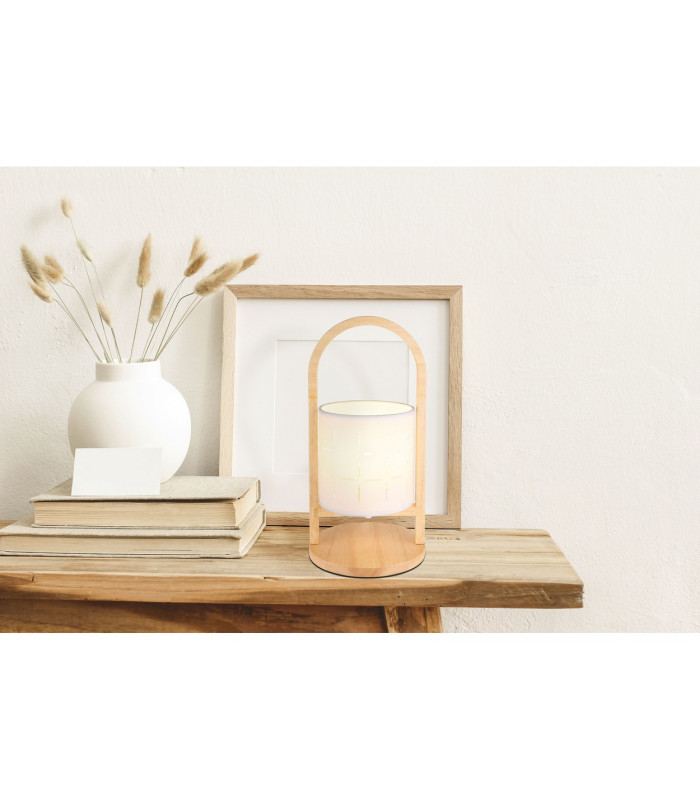 Ninja Bedside Table Lamp Natural Color White 1x E14-5