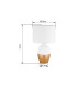 Valentino Table Lamp with Round Shade Black 1x E14-5