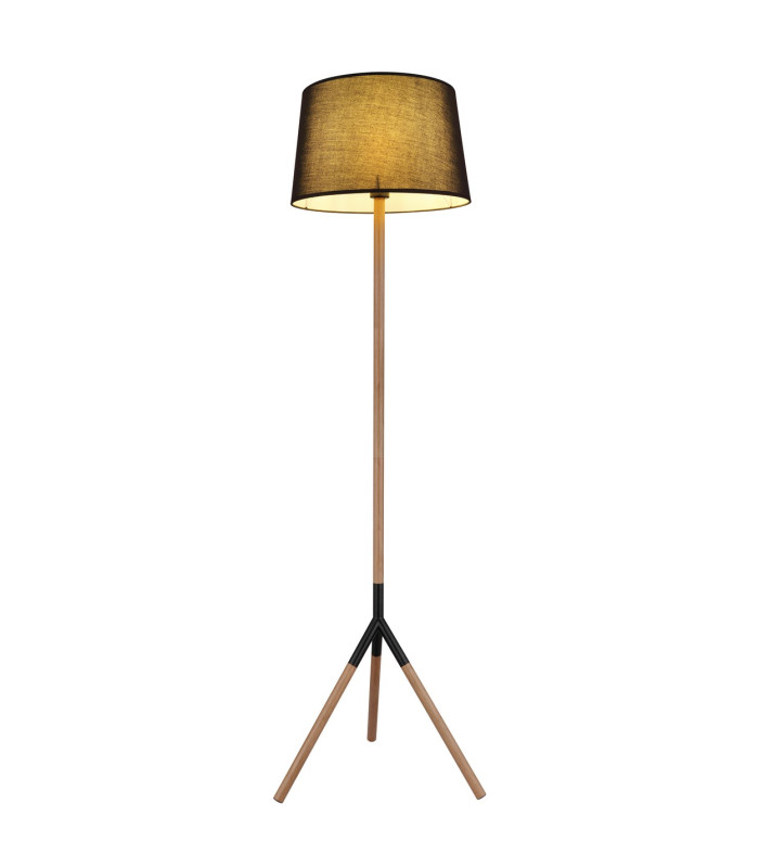Kikki Tripod Floor Lamp Matt Black 1x E27-1