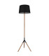 Kikki Tripod Floor Lamp Matt Black 1x E27-2