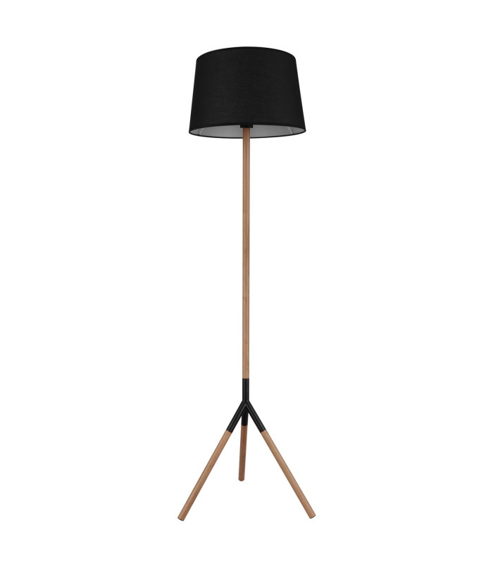 Kikki Tripod Floor Lamp Matt Black 1x E27-2