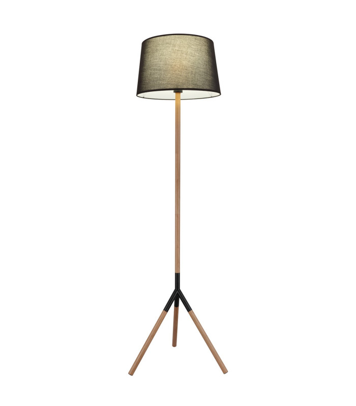 Kikki Tripod Floor Lamp Matt Black 1x E27-5