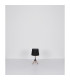 Kikki Table Lamp with Round Tapered Shade Matt Black 1x E27-8