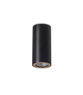 1 Light Round Surface Mounted Downlight Light Black, Gold, GU10 - 1