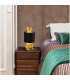 Rabbit Table Lamp with Round Shade Gold Colours Matt 1x E27-9