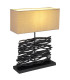 Jamie Table Lamp with Shade Black 1x E27-1
