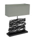 Jamie Table Lamp with Shade Black 1x E27-2