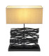 Jamie Table Lamp with Shade Black 1x E27-3