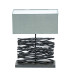 Jamie Table Lamp with Shade Black 1x E27-4
