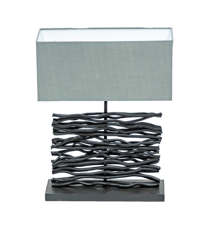 Jamie Table Lamp with Shade Black 1x E27-4