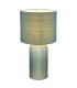 Sofia Table Lamp with Round Shade Pale Green 1x E27-1