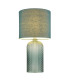 Sofia Table Lamp with Round Shade Pale Green 1x E27-3