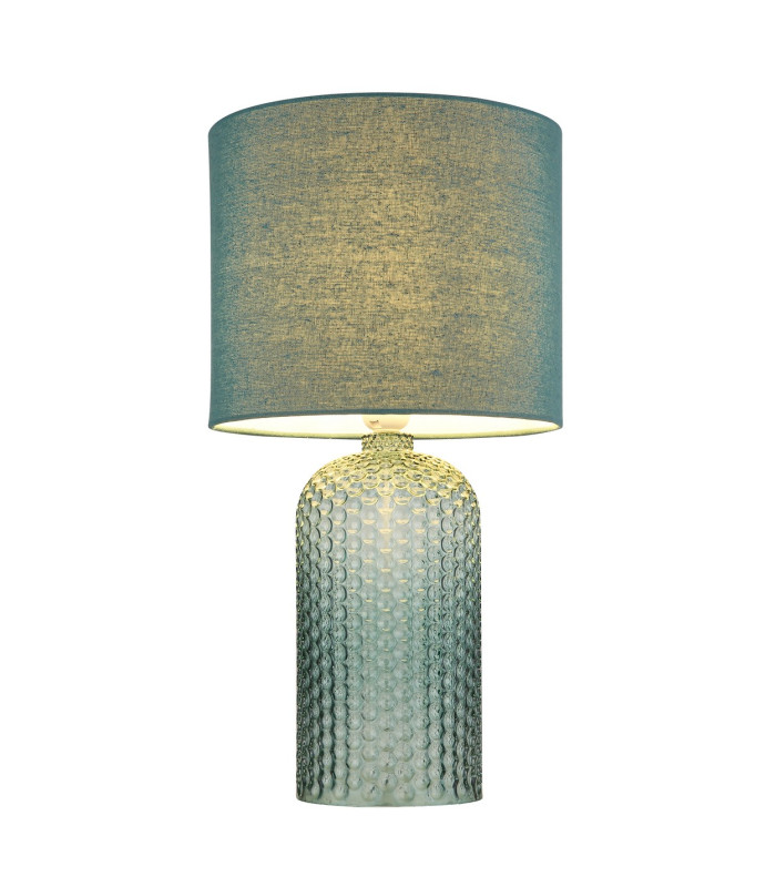 Sofia Table Lamp with Round Shade Pale Green 1x E27-3