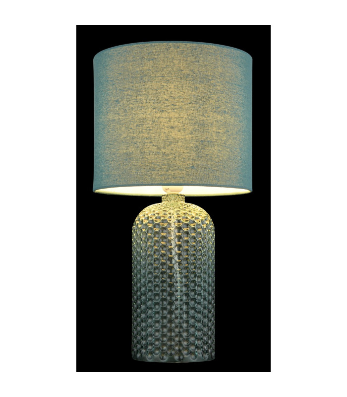 Sofia Table Lamp with Round Shade Pale Green 1x E27-5