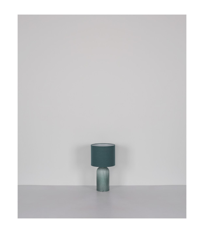 Sofia Table Lamp with Round Shade Pale Green 1x E27-9