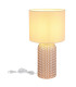 Sofia Table Lamp with Round Shade Champagne Colored 1x E27-6