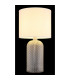 Sofia Table Lamp with Round Shade White 1x E27-5