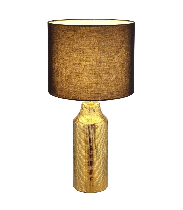 Elden Table Lamp with Round Shade Gold Colors 1x E27-1