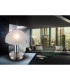 Otti Bedside Table Lamp Chrome Satined Glass Shade 1x E14 3000K-2