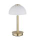 Uldin Bedside Table Lamp Brass-Coloured Matt Opal Glass Shade LED 3000K-2