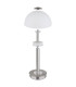Uldin Bedside Table Lamp Nickel Matt Opal Glass Shade LED 3000K-5