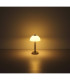 Uldin Bedside Table Lamp Nickel Matt Opal Glass Shade LED 3000K-7