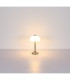 Uldin Bedside Table Lamp Nickel Matt Opal Glass Shade LED 3000K-8