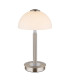 Uldin Bedside Table Lamp Nickel Matt Opal Glass Shade LED 3000K-11