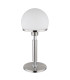Haku Globe Table Lamp Nickel Matt Opal Glass Shade 1x E27-2