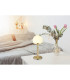 Haku Globe Table Lamp Brass-Coloured Opal Glass Shade 1x E27-4