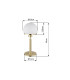 Haku Globe Table Lamp Brass-Coloured Opal Glass Shade 1x E27-6
