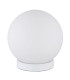 Norta Globe Table Lamp White Matt Ball Opal Glass Shade 1x E27-2