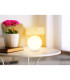 Norta Globe Table Lamp White Matt Ball Opal Glass Shade 1x E27-7