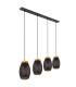 Narri Bar Pendant Ceiling Light Gold Colors 4x E27-2